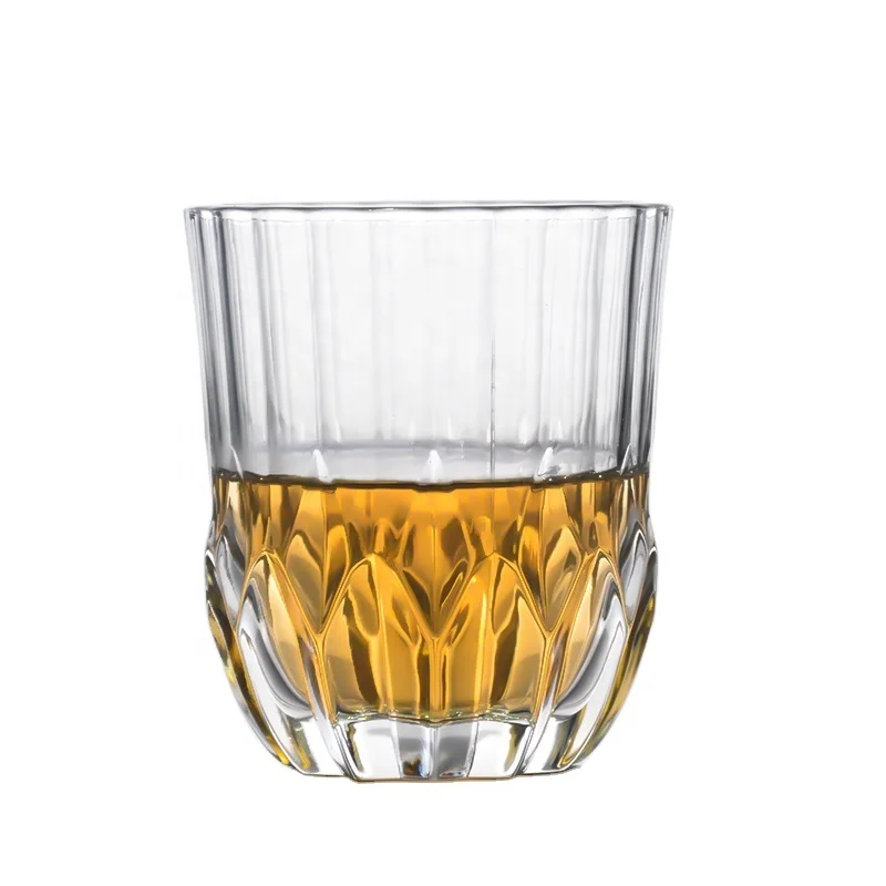 Verre à Whisky en Cristal Torsadé Sans Plomb 315ml – Fait Main | Style Américain