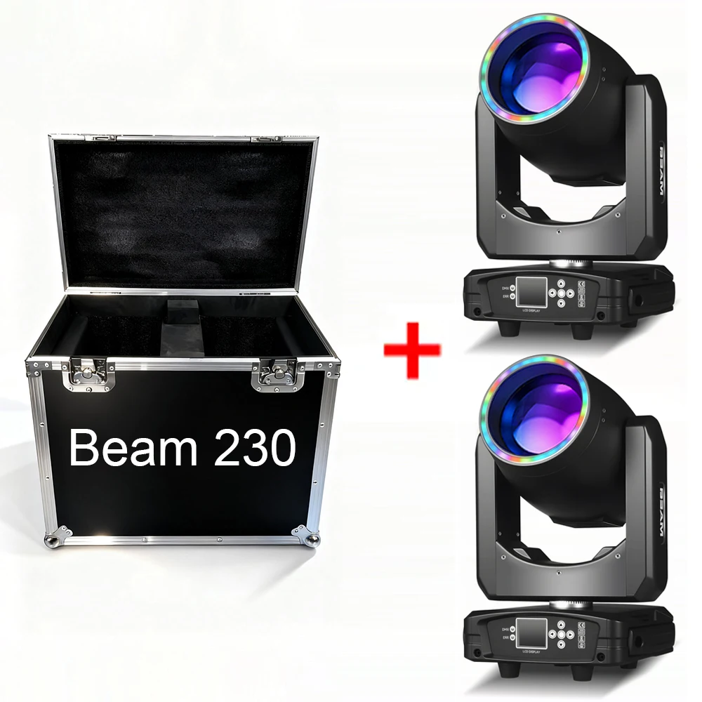 Projecteur Tête Mobile MINGJIE 300W – 48 Prismes, 15 Gobos, DMX512, RGBW | Pro DJ Mariage Soirée