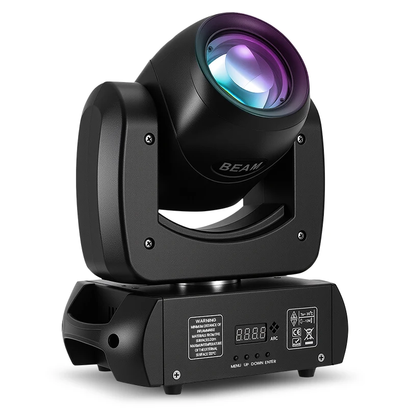 Projecteur LED Mobile 120W RGBW 4-en-1 DMX512 – Éclairage Scène KTV Mariage