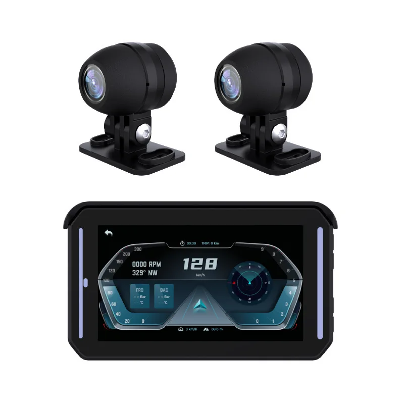 Caméra de Sécurité Yinzam MG100 1080P Full HD | Écran IPS 5" | Étanche IP65 | Vision Nocturne