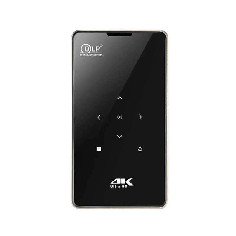 Yinzam P09 Mini Projecteur DLP Pico 4K Android 9 Batterie 5000mAh Portable