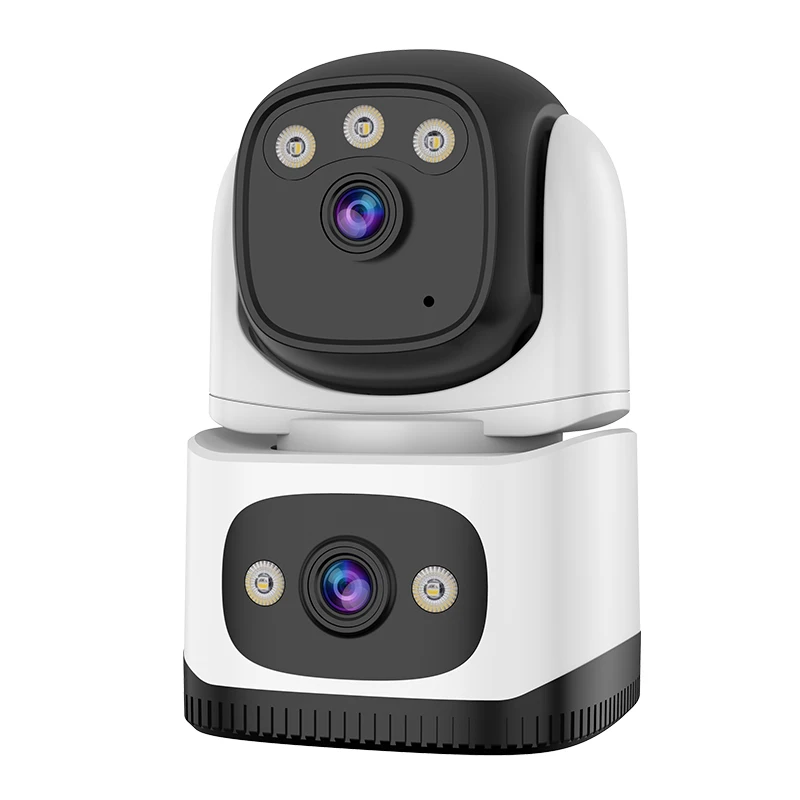 Caméra IP WiFi Double Objectif BAYAO – Détection Humaine, Vision Nocturne & Audio Bidirectionnel