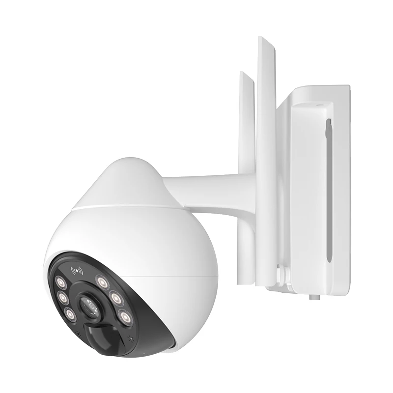 Caméra Solaire 4G PTZ 2MP BAYAO – Détection Humaine PIR, Vision Nocturne & Audio Bidirectionnel