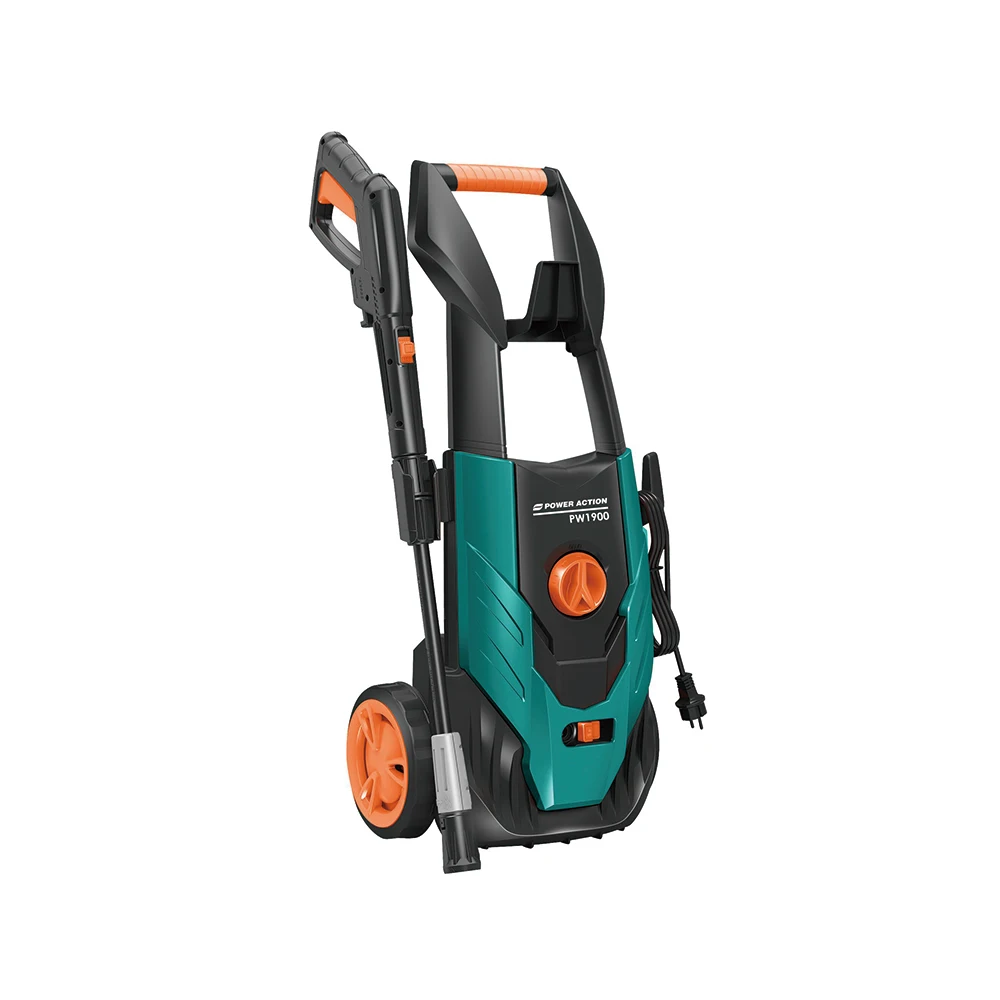 Nettoyeur Haute Pression Power Action PW1900 – 1900W, Moteur à Induction, IPX5