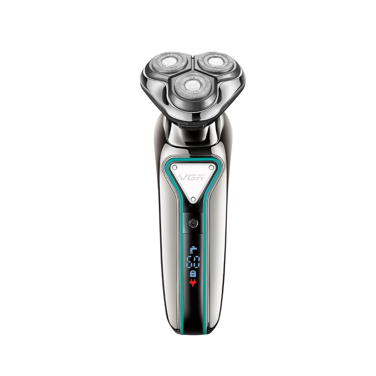 Rasoir Électrique VGR V-323 3D Flottant Rechargeable USB – Étanche & Professionnel