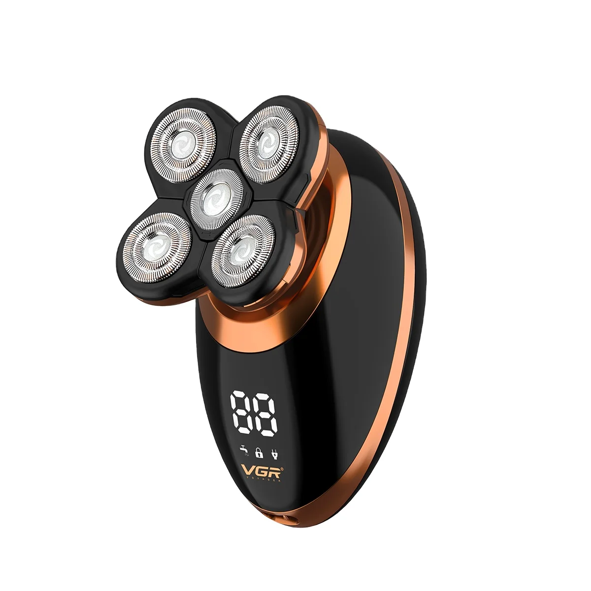 VGR V-316 Kit Tondeuse 5-en-1 Professionnel Rasoir Électrique Rechargeable Homme