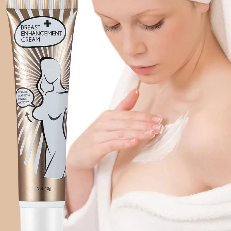 Crème Raffermissante & Agrandissante Naturelle pour Seins – Formule aux Herbes 40g