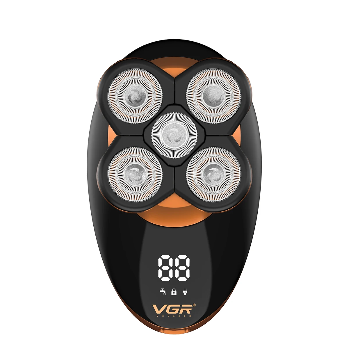 VGR V-316 Kit Toilettage 5-en-1 Rechargeable – Rasoir Électrique Multifonction pour Hommes