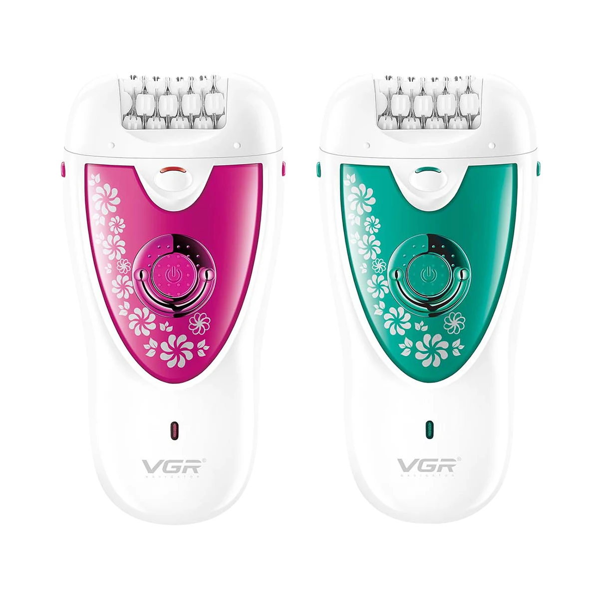 VGR V-722 Épilateur Électrique 2 en 1 Rechargeable USB – Épilation Douce & Efficace
