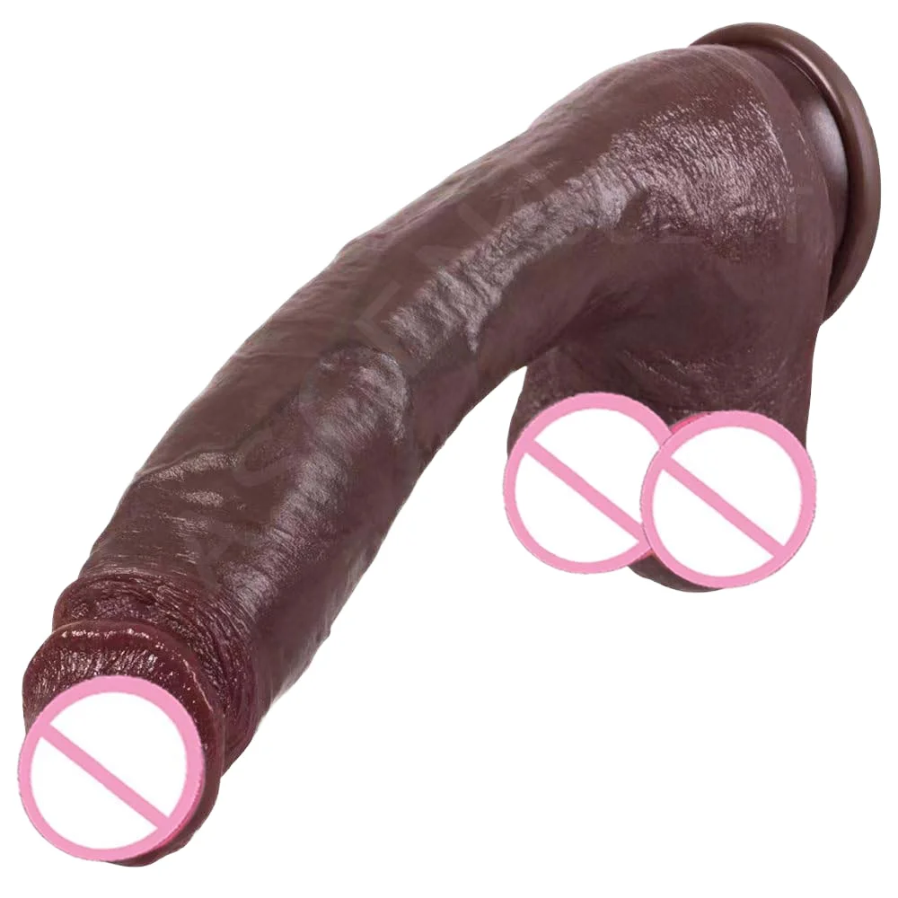 Gode Télescopique Chauffant 10,8" – Vibrateur Réaliste en Silicone avec Ventouse & Fonction Chauffante