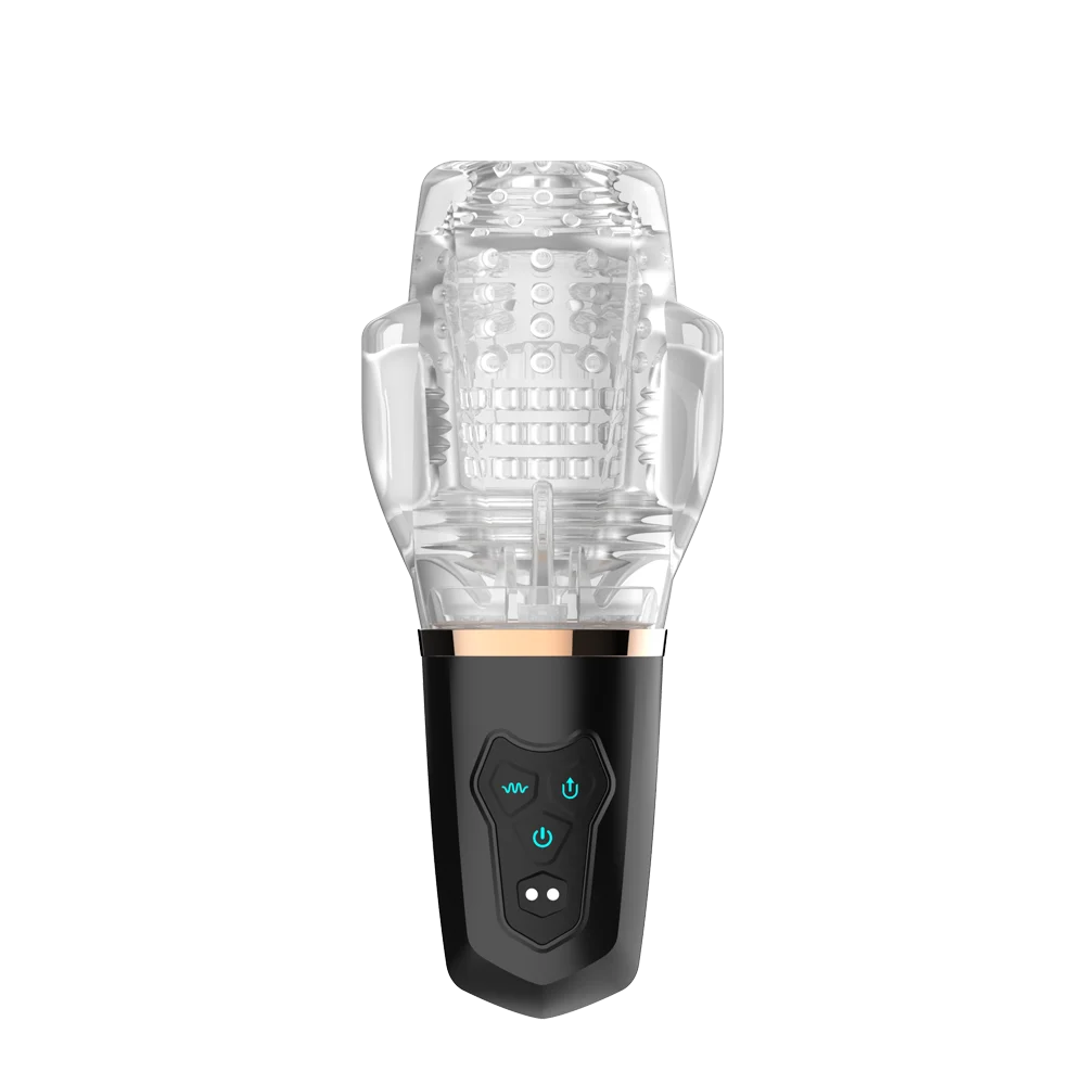 Masturbateur Automatique GAWK 9000 – Succion & Vibration Double Moteur Rechargeable USB