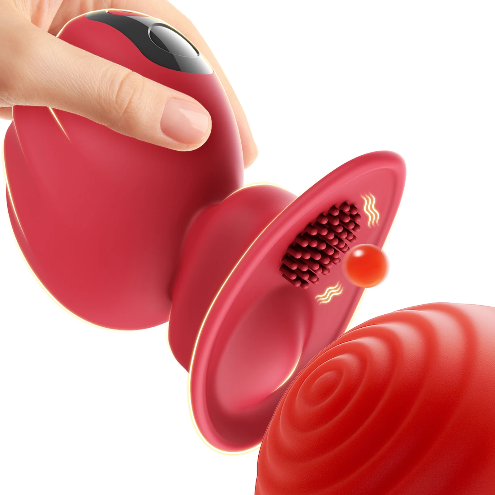 Vibromasseur Clitoridien Rechargeable USB – 10 Modes, 100% Étanche, Sensation Réelle