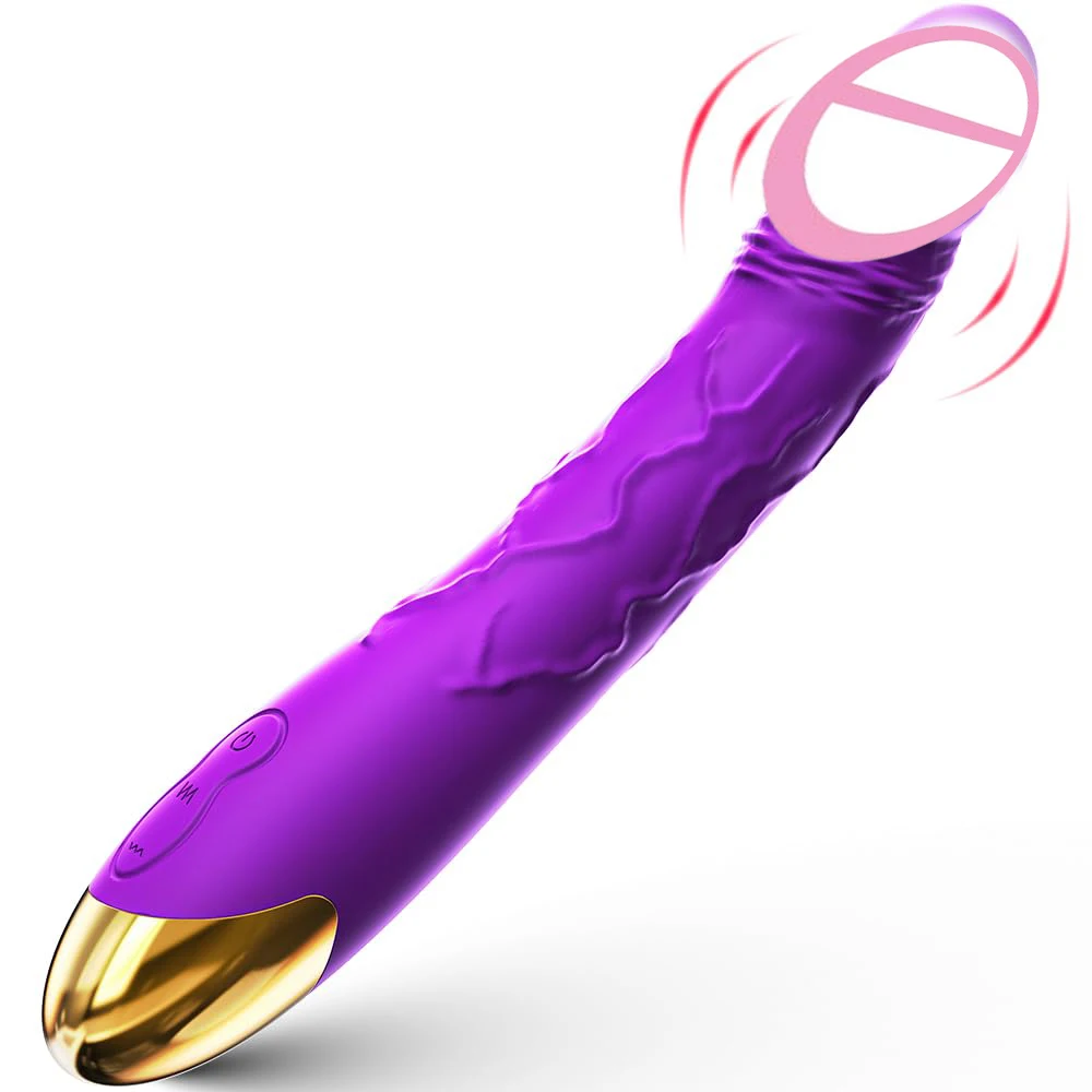 Vibromasseur Réaliste Gelance – Stimulateur Point G & Clitoris, 10 Vitesses, Rechargeable USB