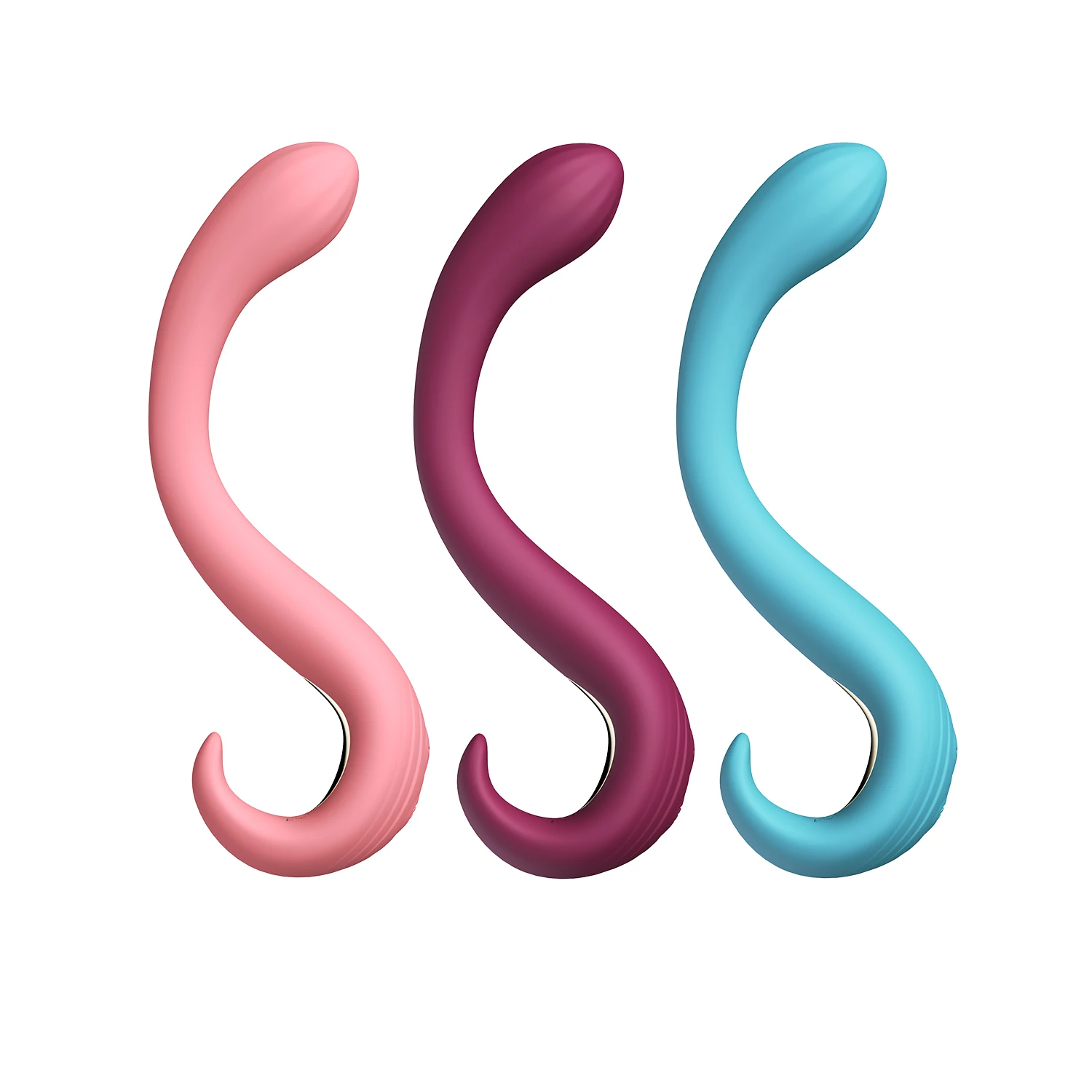 Vibromasseur Clitoridien Double Tête en S – 10 Modes, Silicone, USB, 100% Étanche
