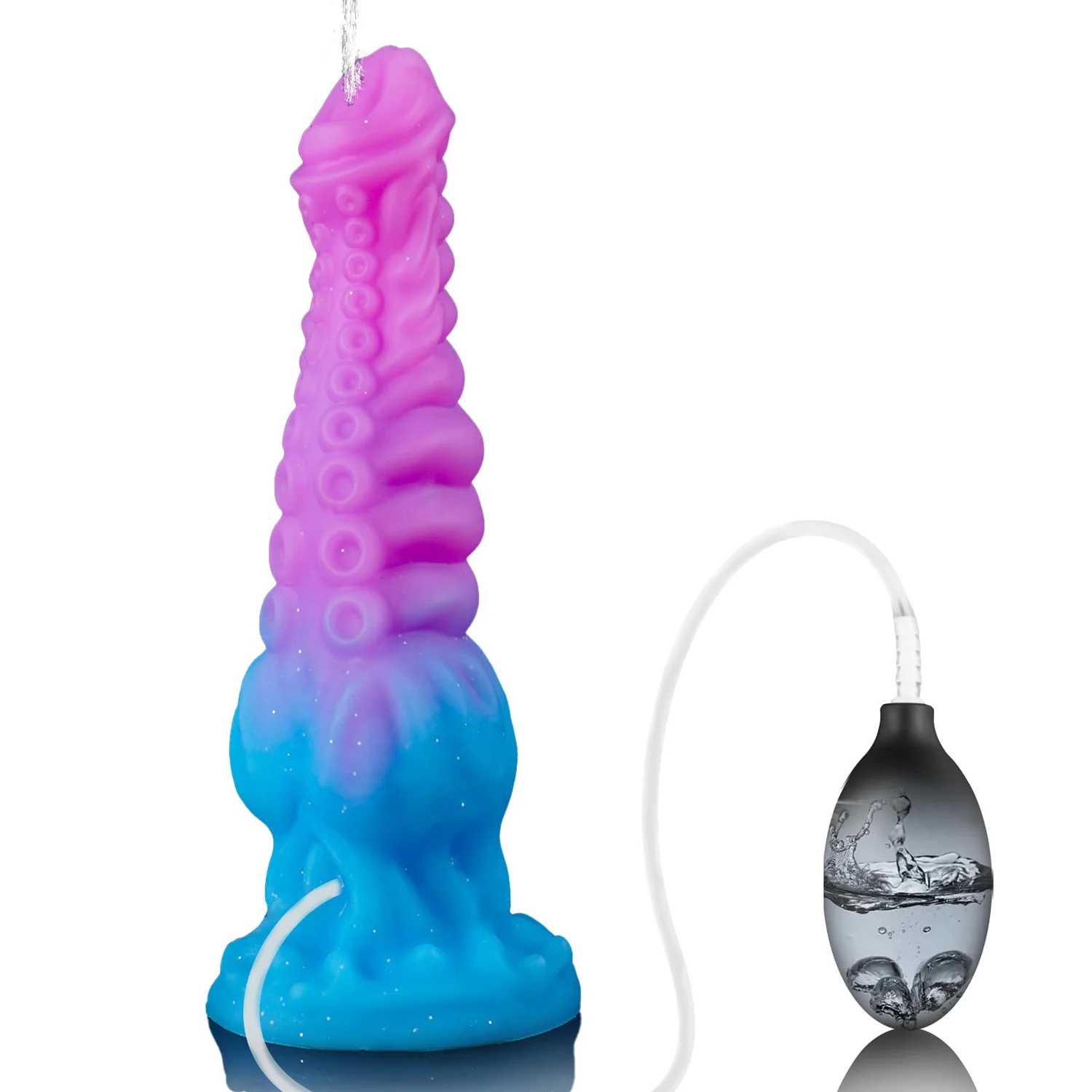 Gode Dragon Monstre Éjaculant en Silicone Doux – Jouet Adulte Étanche avec Pulvérisation