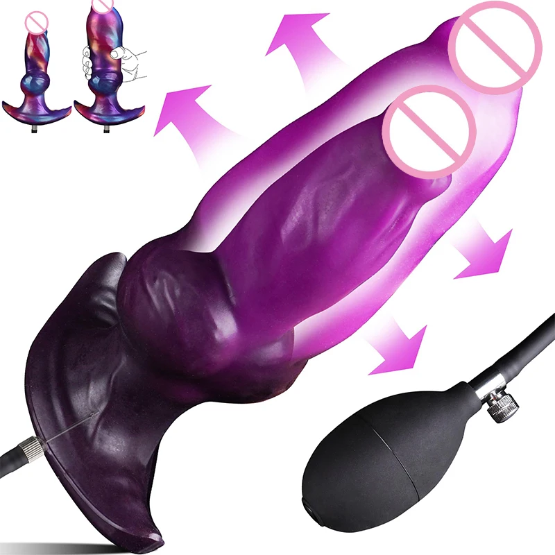 Jouet réaliste en silicone gonflable pour chien, gode en forme de nœud, monstre extraterrestre, animal, jouet anal portable pour femmes adultes, catégorie de produits