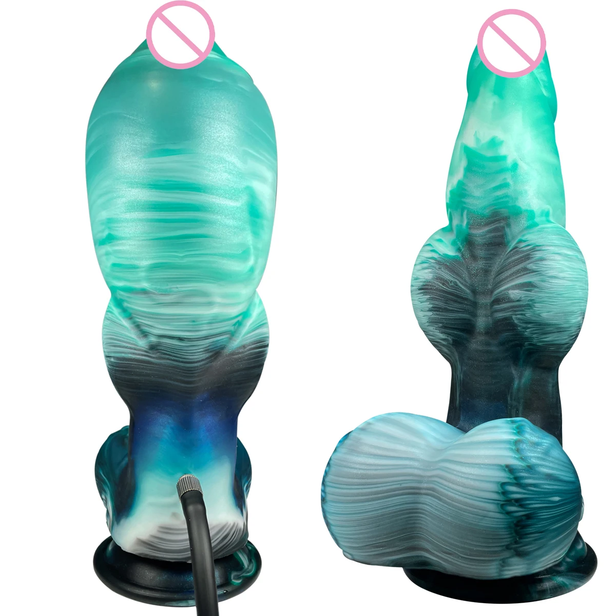 Fantasy Monster Alien Gode Anal Gonflable avec Réaliste Grand Silicone Cheval Jouet Sex Toys pour Femmes Adultes