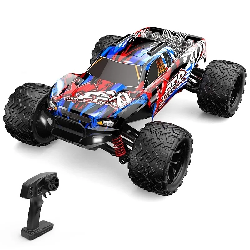 Voiture Télécommandée 4x4 Tout-Terrain 1:18 – Vitesse 30 km/h, Batterie Li-Ion incluse