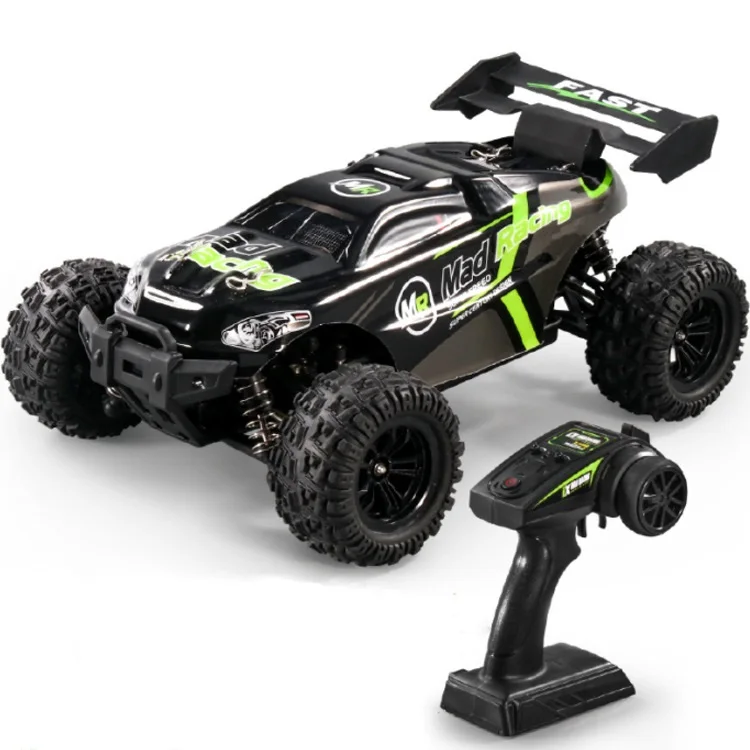Voiture Radiocommandée Tout-Terrain 1:18 – 4 Canaux 30 km/h, Portée 80m