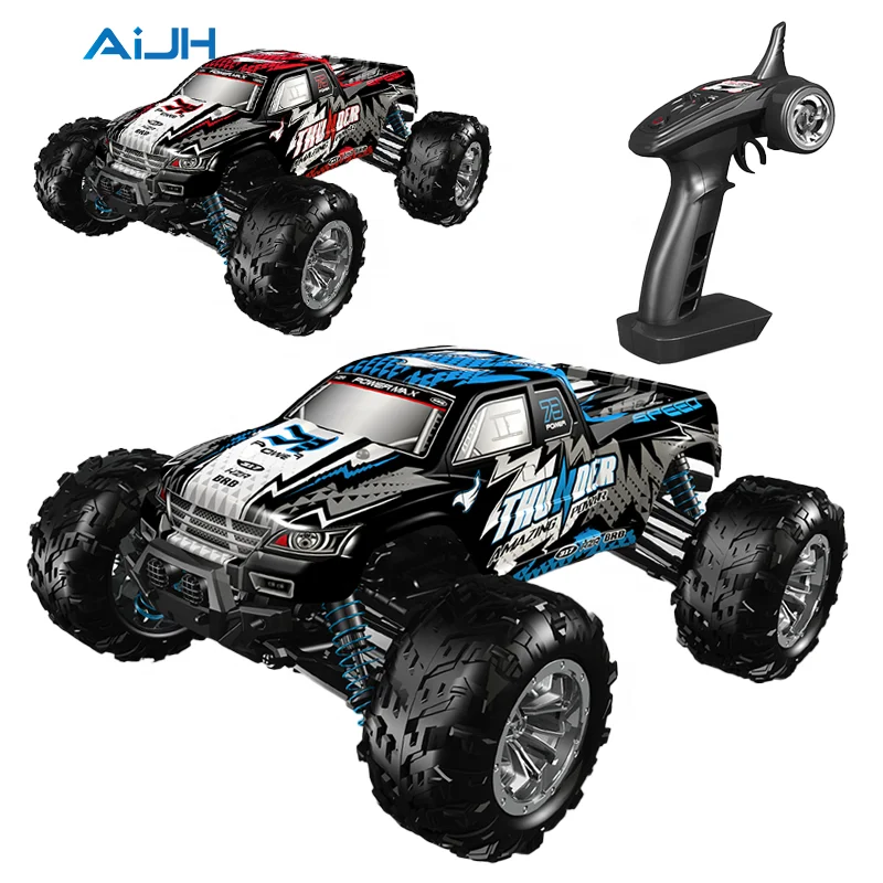 Voiture RC Hors-Route Brushless 1:16 – 35 km/h, Télécommande 2.4G, 6 Canaux