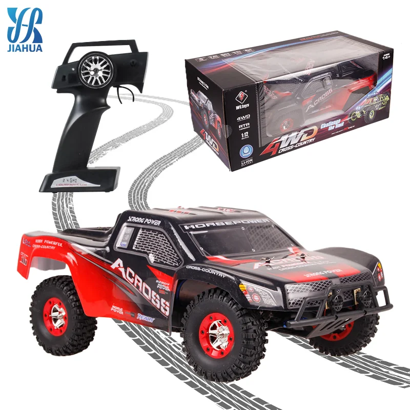 Voiture RC Tout-Terrain 1/12 | 4WD 50 km/h Télécommande 100m | Prêt à l'emploi