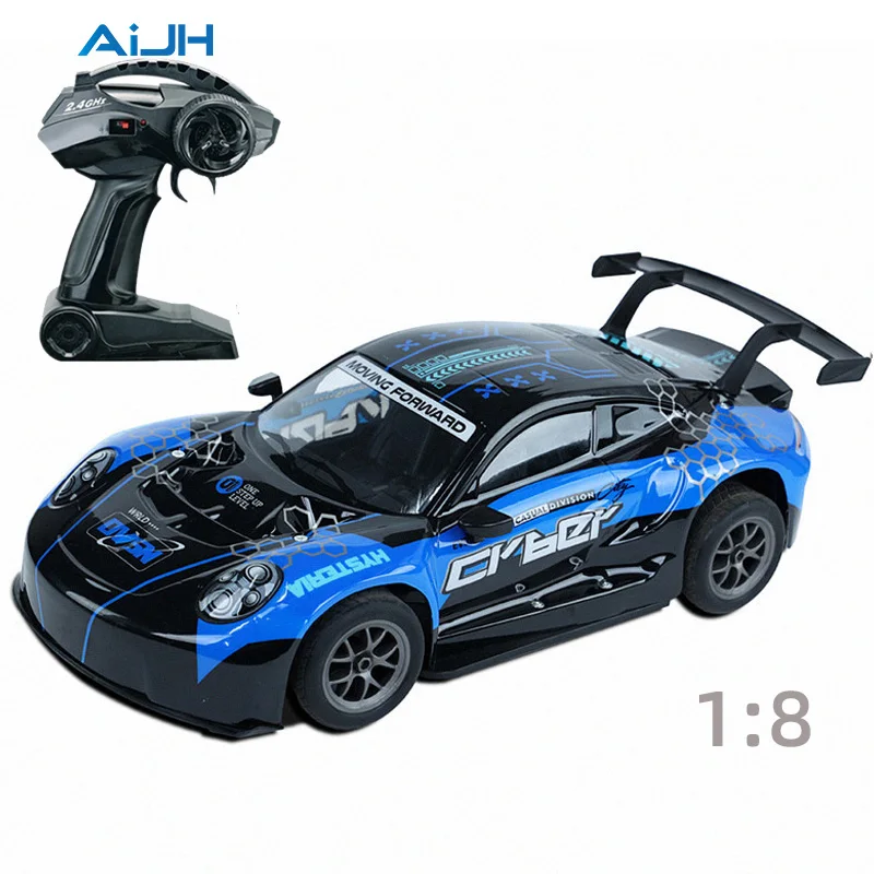 Voiture RC Drift 1:8 Télécommandée 2.4G avec Lumières LED – Câble USB Inclus