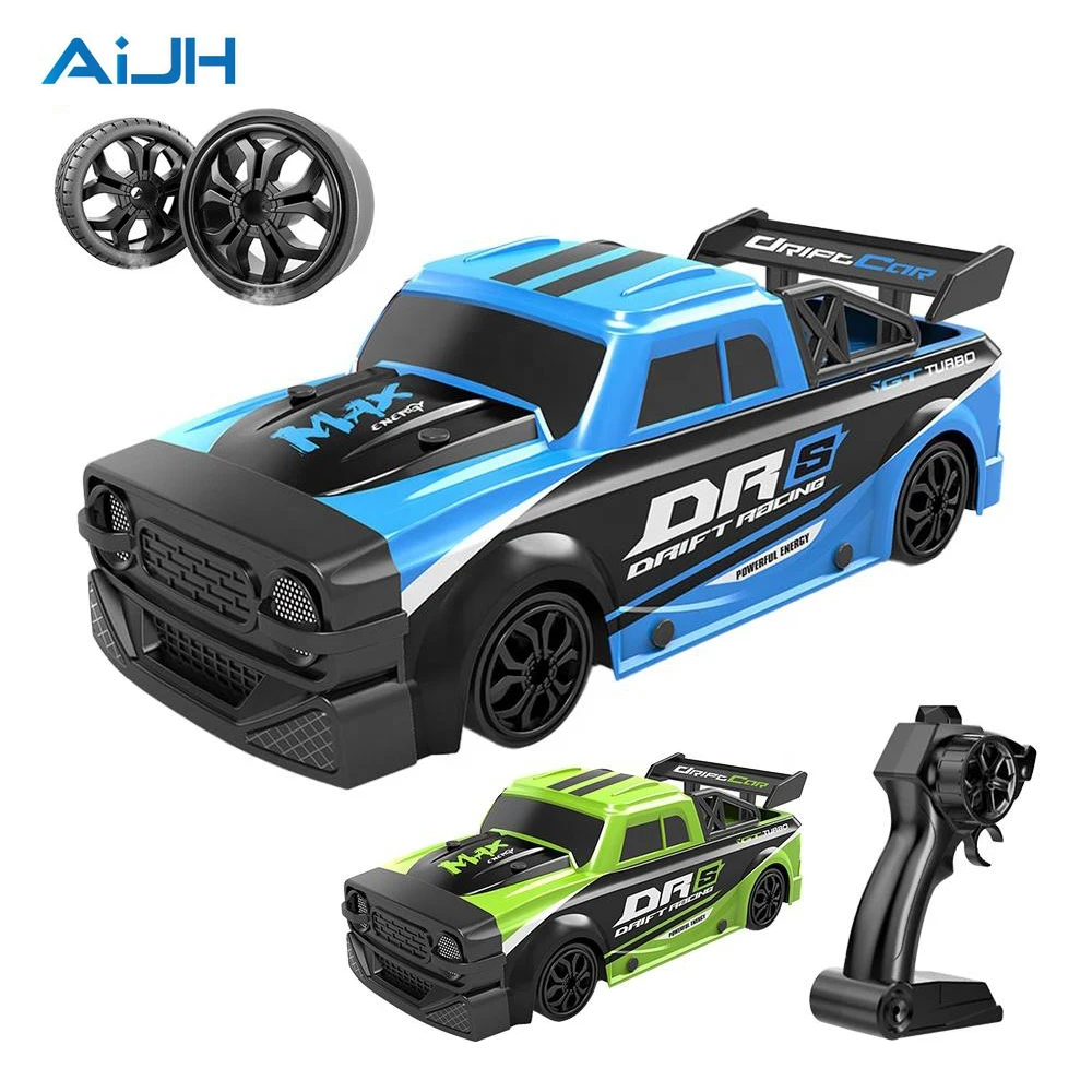 Voiture RC Drift 4WD AiJH 25 KM/h – Télécommandée Haute Vitesse avec 2 Pneus Drift