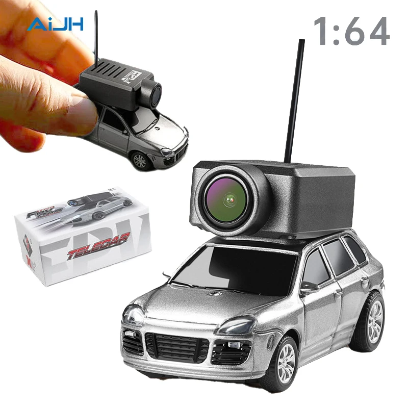 Mini Voiture RC Drift 1:64 avec Caméra HD 720P et Contrôle via Application