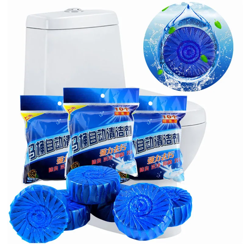Tablettes WC Effervescentes – Nettoyant & Désodorisant pour Cuvette de Toilette