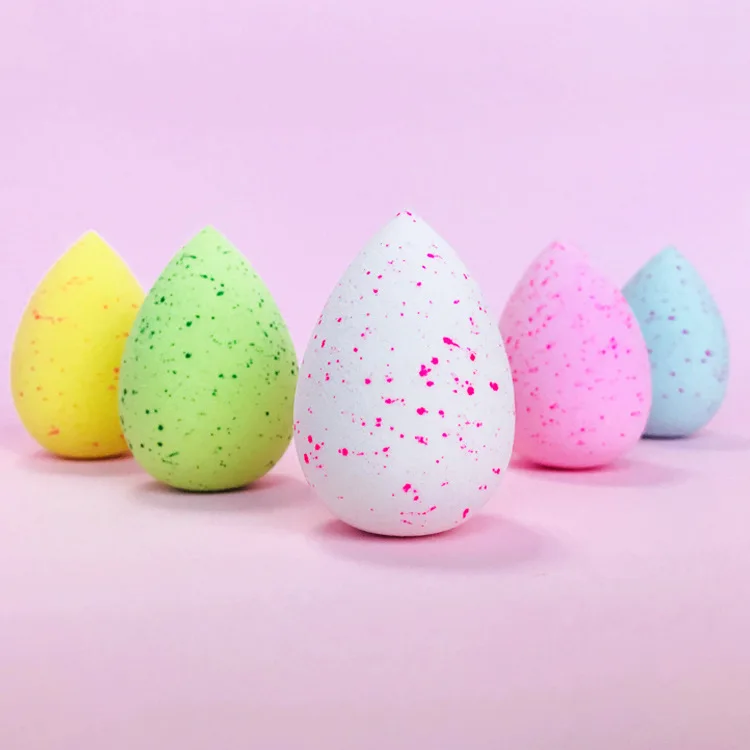 Éponge Maquillage Beauty Egg Meteor Shower – Douce & Lavable, Forme Goutte d'Eau