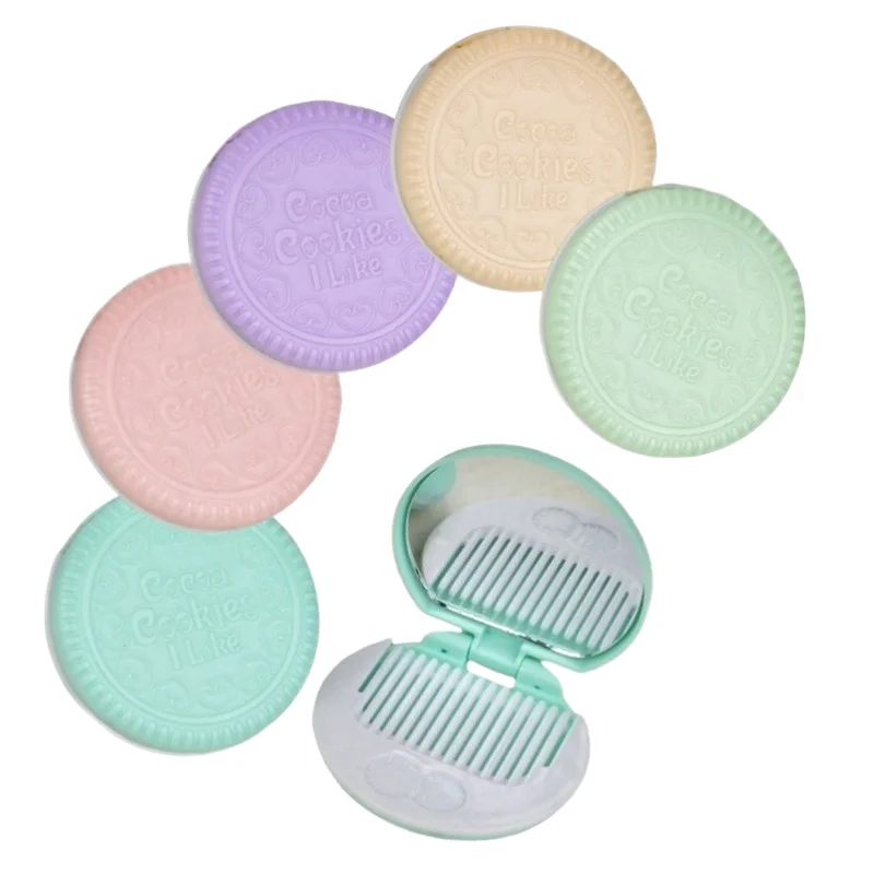 Mini Miroir de Maquillage Éclairé Grossissant Pliable – Portable & Élégant