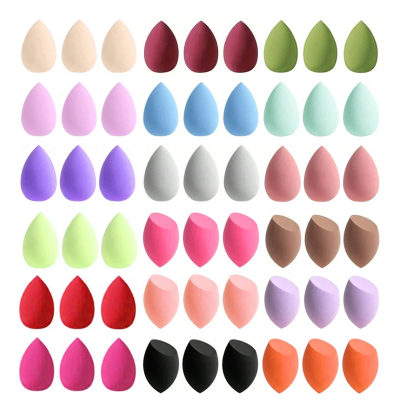 Éponge Maquillage Professionnelle Double Usage – Fond de Teint, Correcteur & Poudre