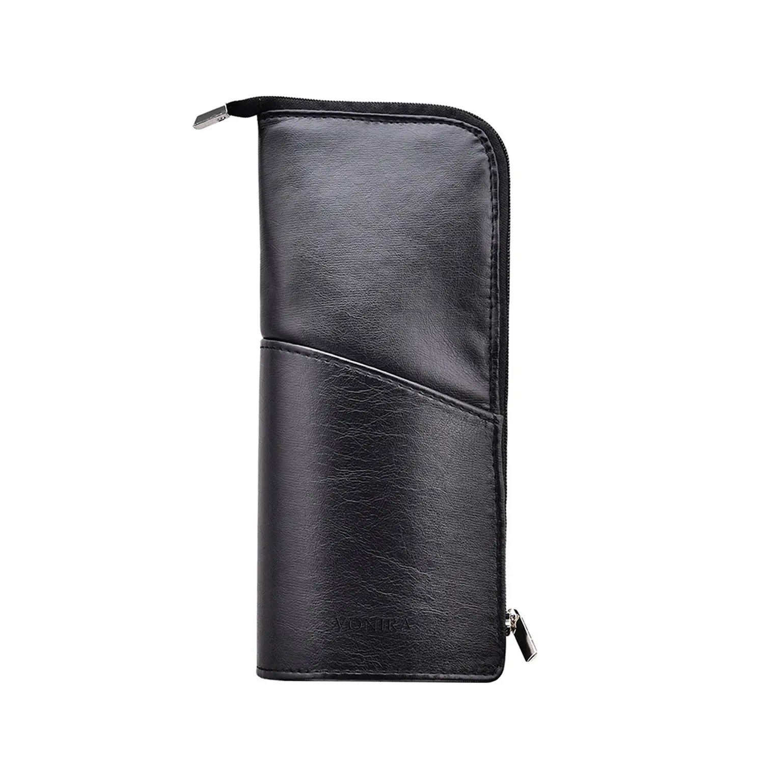 Trousse Organisateur Pinceaux Maquillage Professionnel – Cuir, Grande Capacité, Imperméable