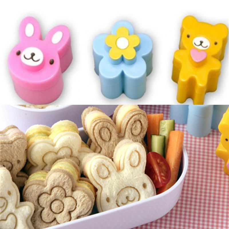 Moule Sandwich Emporte-Pièce Lapin & Panda – Outil Pâtisserie Créatif