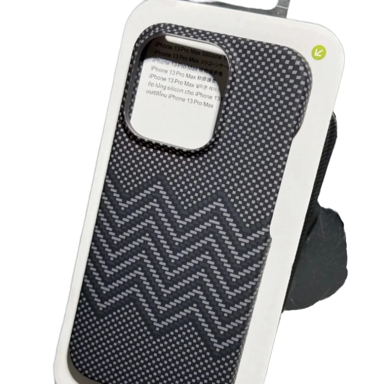 Coque iPhone Sunmorn Fibre de Carbone Magnétique Sans Fil – Antichoc Polycarbonate Rigide