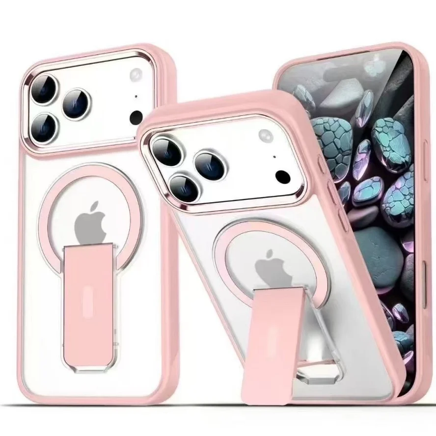 GOINGOO Coque iPhone Magnétique Antichoc PC+TPU avec Protecteur d'Écran – Luxe & Protection