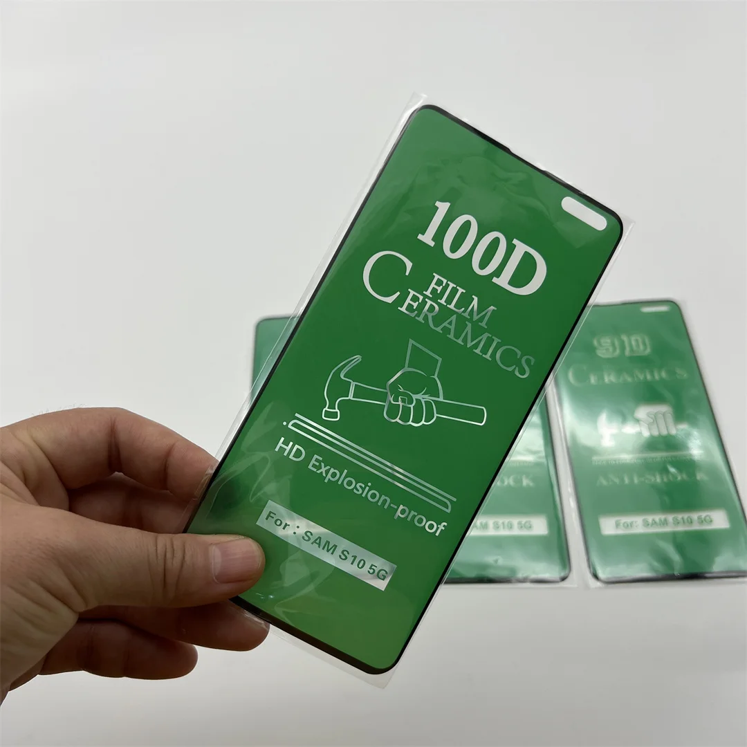 Protection d'écran céramique souple 2.5D QWD – Anti-choc, mat & transparent pour iPhone/Samsung