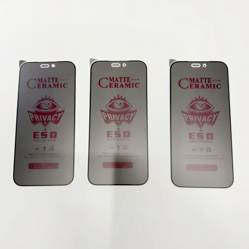 Film Protection Écran Céramique Anti-Espion 2.5D Mat – Samsung & iPhone | Goingoo AAA
