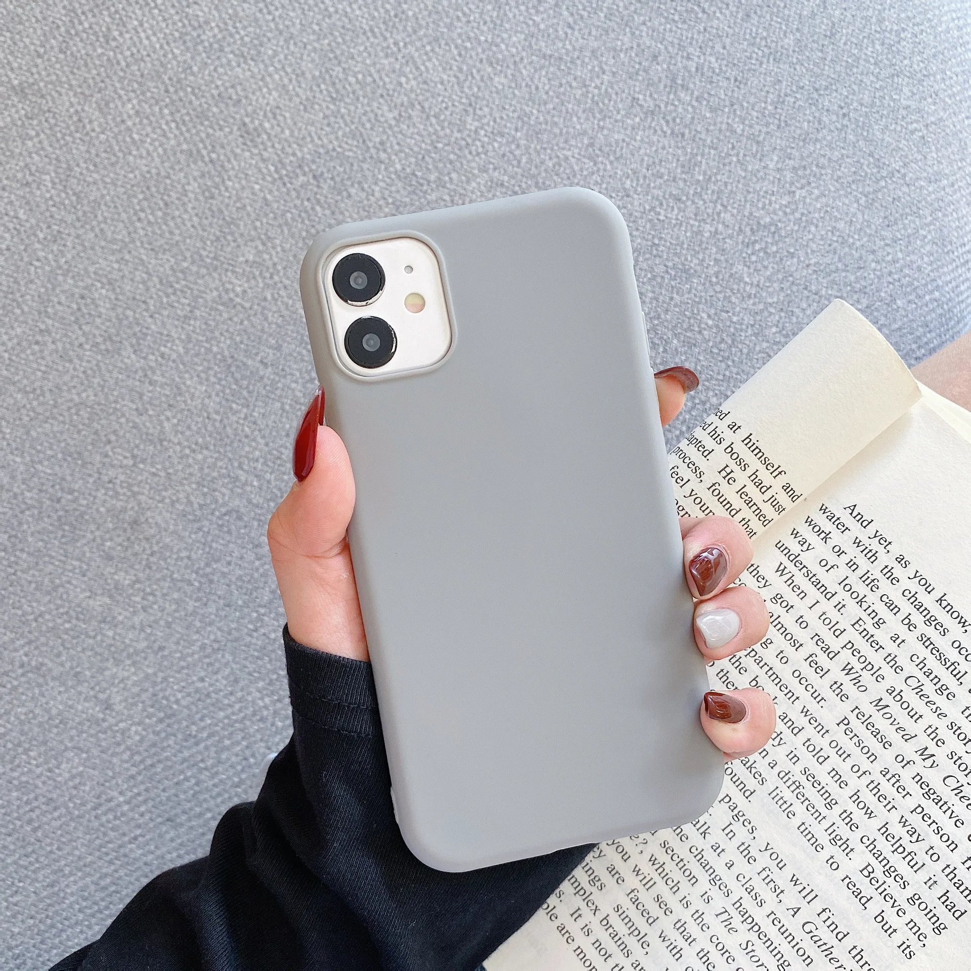 Coque TPU Mat Givré Ultra-Mince pour Huawei Y6 2018 – Antichoc & Personnalisable