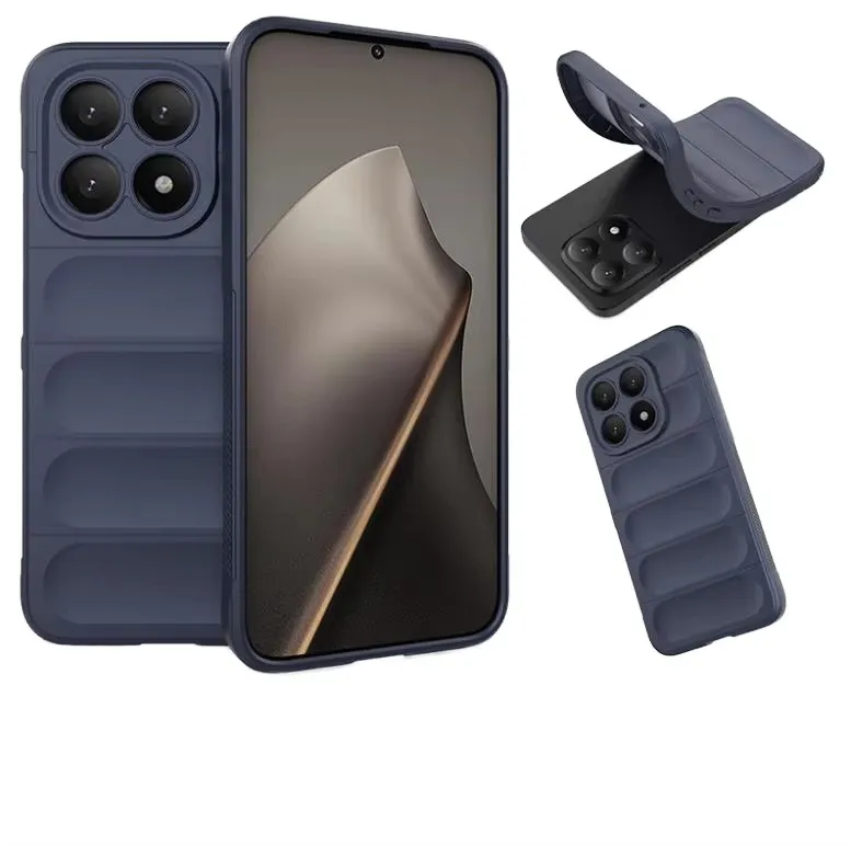 GOINGOO Coque Armure Antichoc TPU pour Redmi 15 5G/4G/15C avec Support Intégré