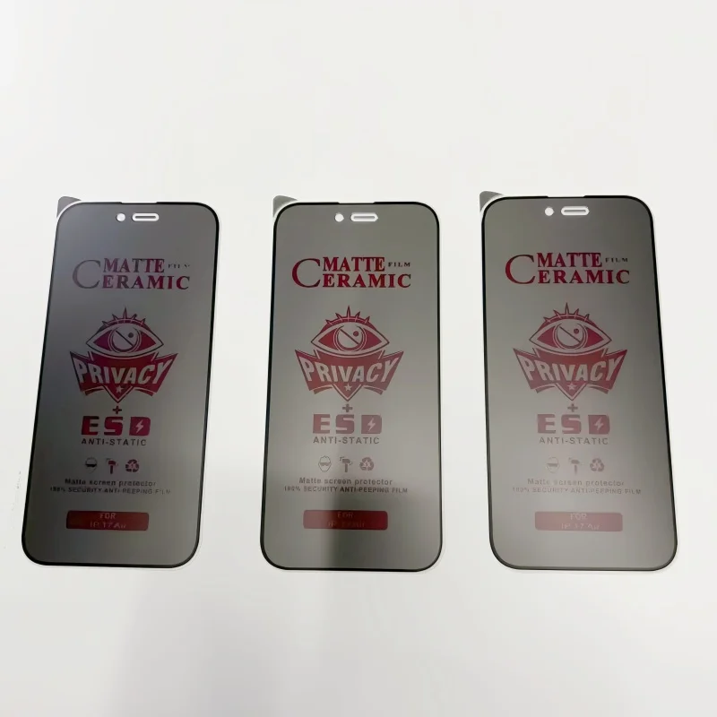 Film Protection Écran Anti-Espion Céramique Nano 2.5D Mat – Redmi Note 14