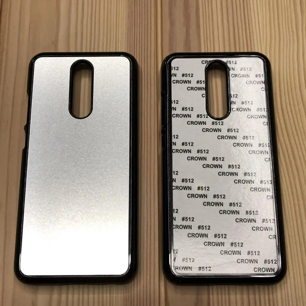 Coque Sublimation 2D Xiaomi Note 8 – PC Noir + Feuille Aluminium Vierge DIY