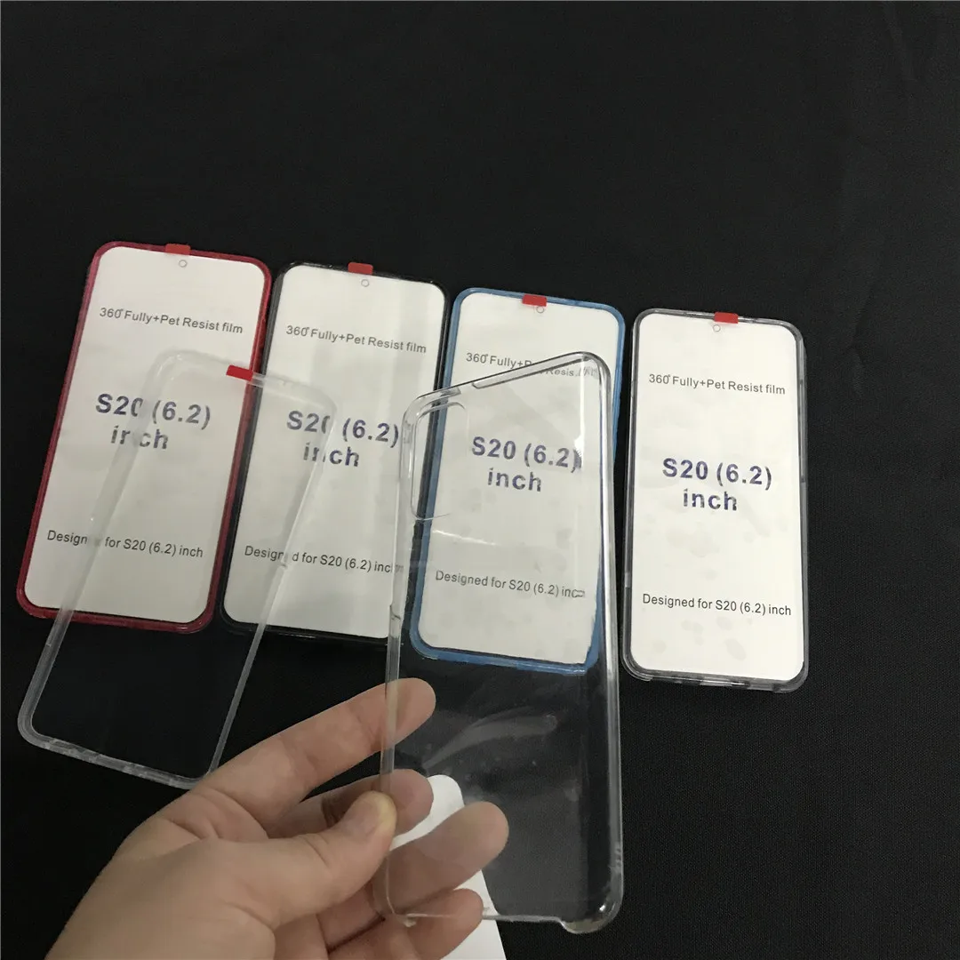 GOINGOO Coque 360° Intégrale TPU+PC Transparente pour LG K40 / K50