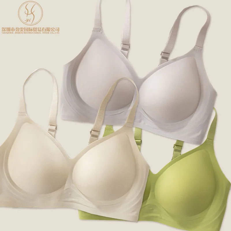 Soutien-gorge Push-Up Sans Fil Ultra-Doux | Bralette Sans Couture Respirante Toutes Saisons
