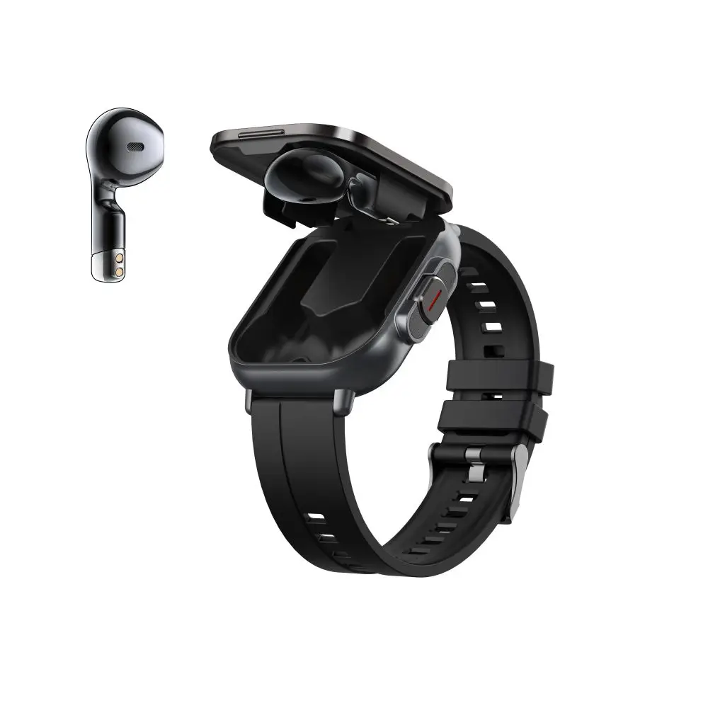 Montre Connectée 2 en 1 Geyan + Écouteurs Bluetooth NFC – Écran 2.01" IP67
