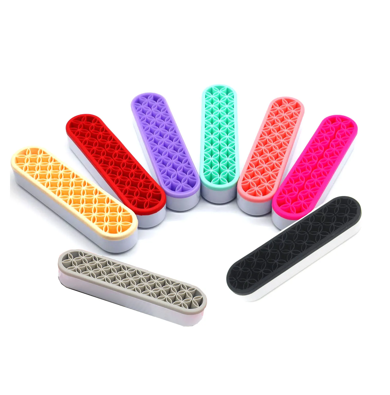 XinyiArt Porte-Pinceaux Maquillage Silicone Multifonctionnel – Organisateur Voyage & Bureau