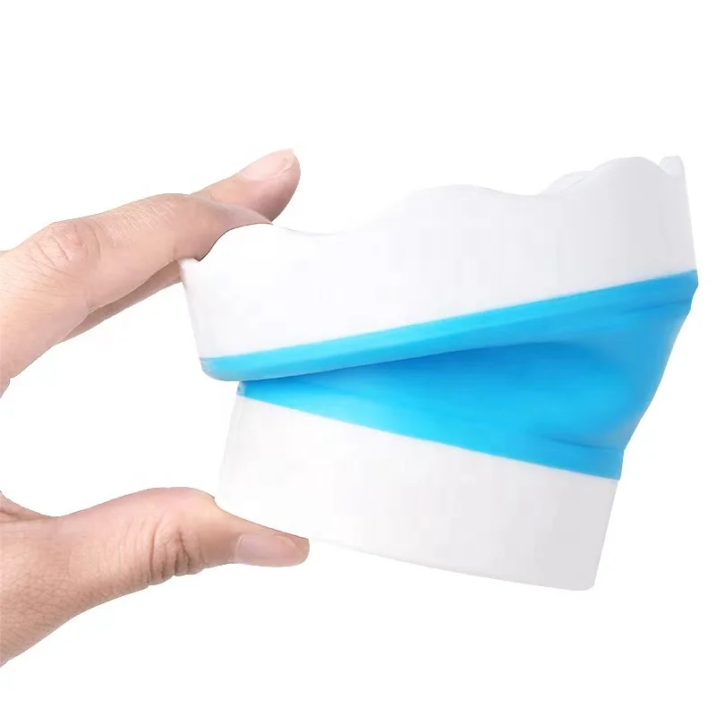Seau lave-pinceaux en silicone pliable – Support portable certifié ASTM & EN71