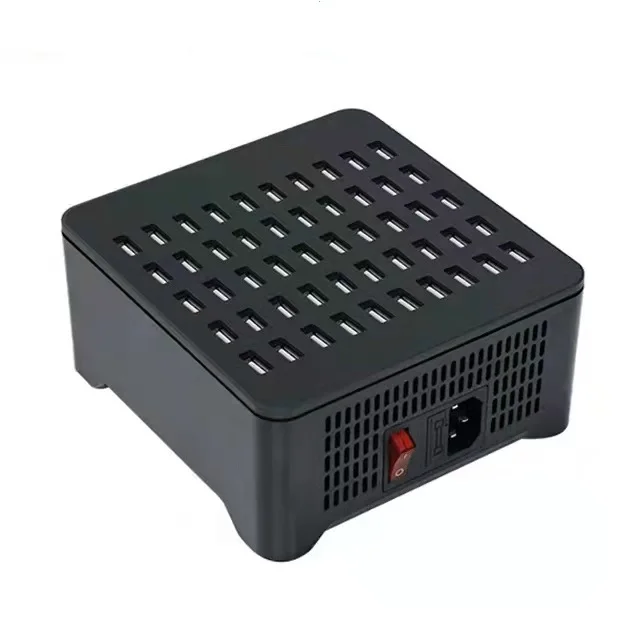 Station de Charge 50 Ports USB 250W – Chargeur Universel Android & iPhone