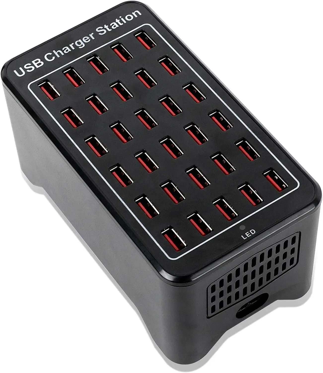 Station de Charge USB Multi-Ports 100W – Chargez 20 Appareils Simultanément