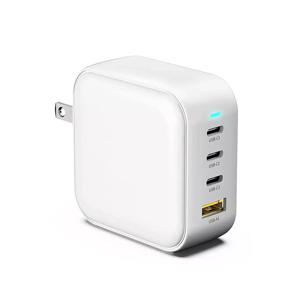 Chargeur GaN 100W Pliable 4 Ports USB-C Charge Rapide PD 3.0 QC 4.0 Universel